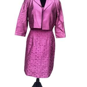 KAY UNGER women’s 2 piece dress suite size 6
